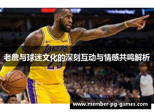 老詹与球迷文化的深刻互动与情感共鸣解析 老詹与球迷文化的深刻互动与情感共鸣解析